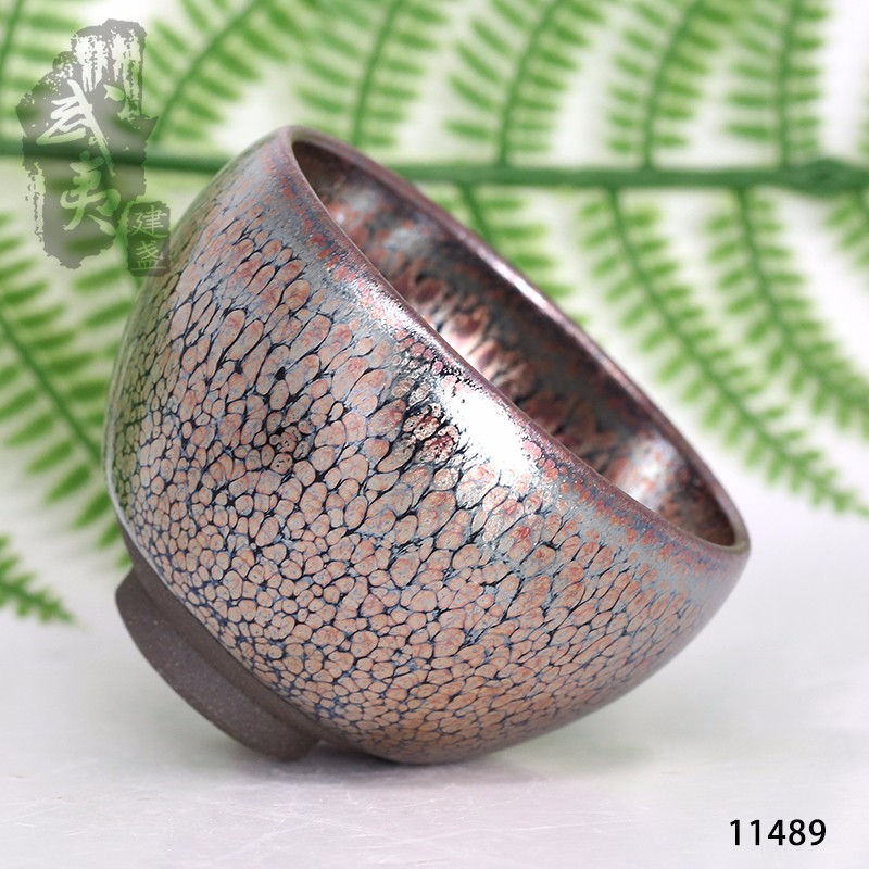 建盏大师饶飞雄，赖敏惺，鸡蛋杯