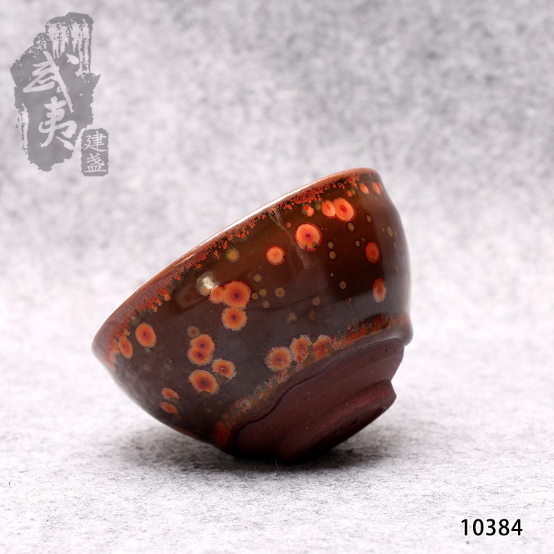 建盏大师蔡炳盛，束口火凤凰