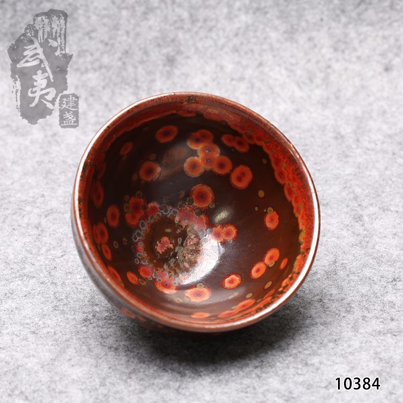 建盏大师蔡炳盛，束口火凤凰