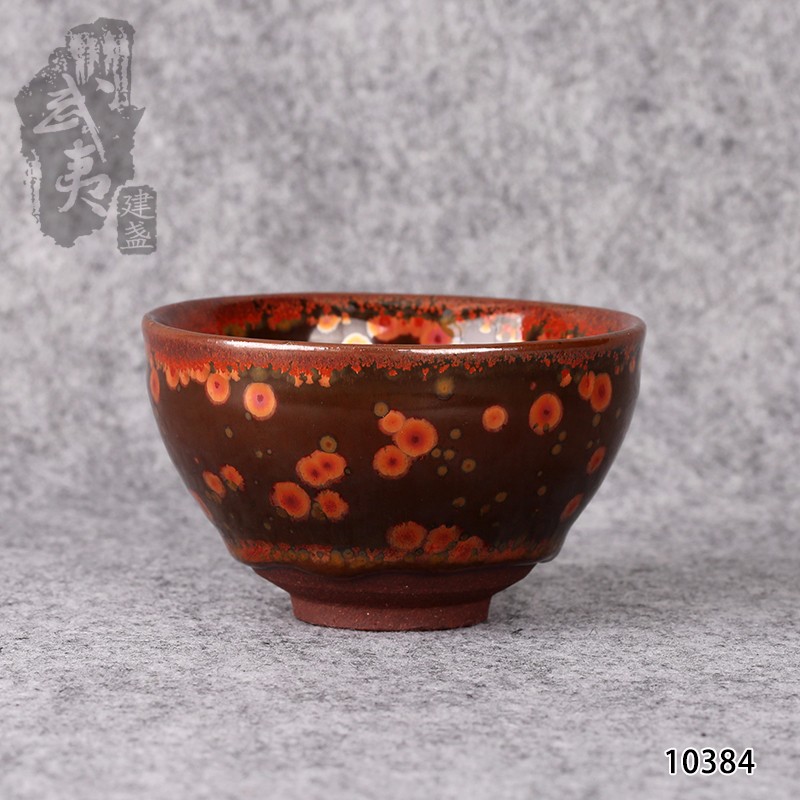 建盏大师蔡炳盛，束口火凤凰