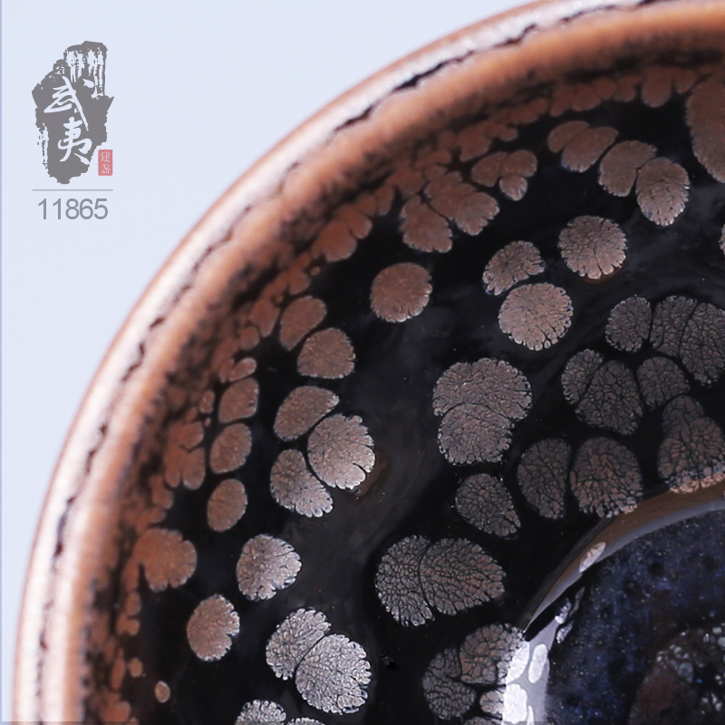 建盏大师杨敏，新品鹧鸪斑
