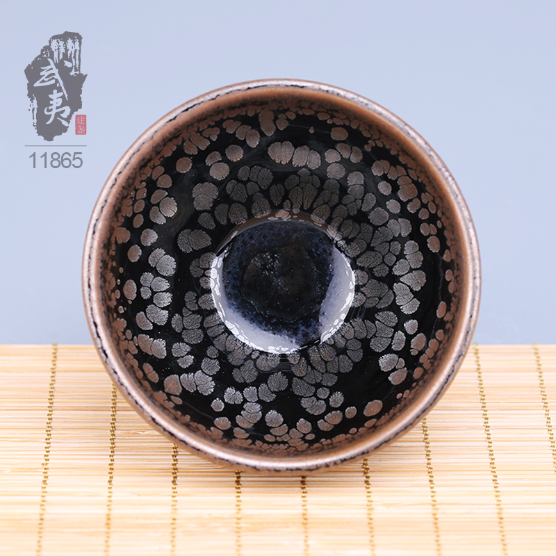 建盏大师杨敏，新品鹧鸪斑