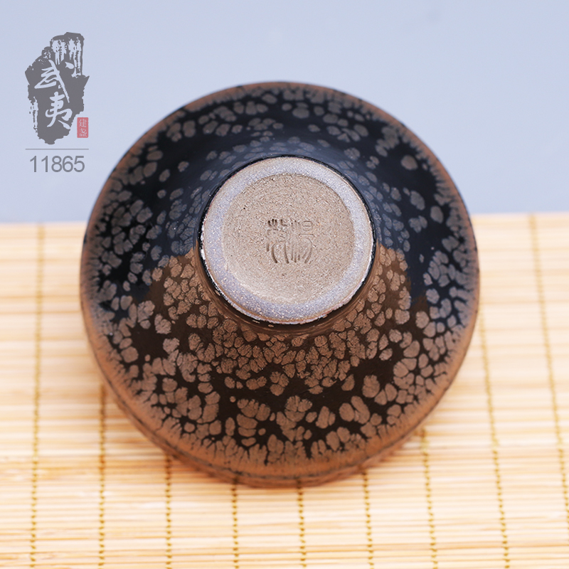 建盏大师杨敏，新品鹧鸪斑