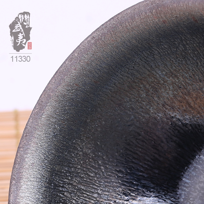 建盏大师孙莉，银兔毫盏
