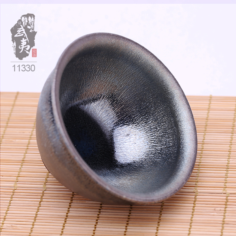建盏大师孙莉，银兔毫盏