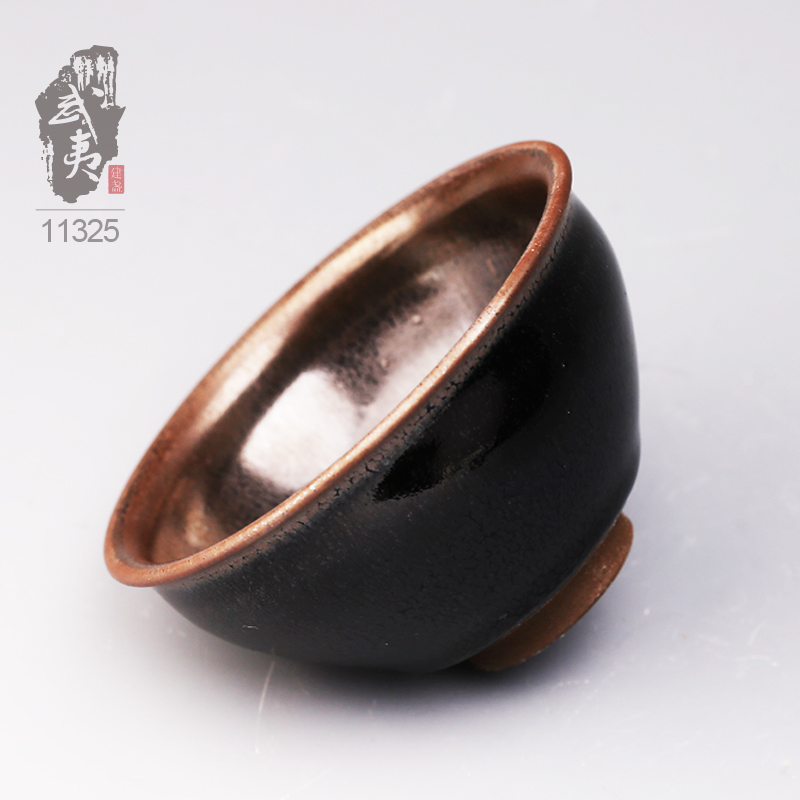 建盏大师孙莉，兔毫盏