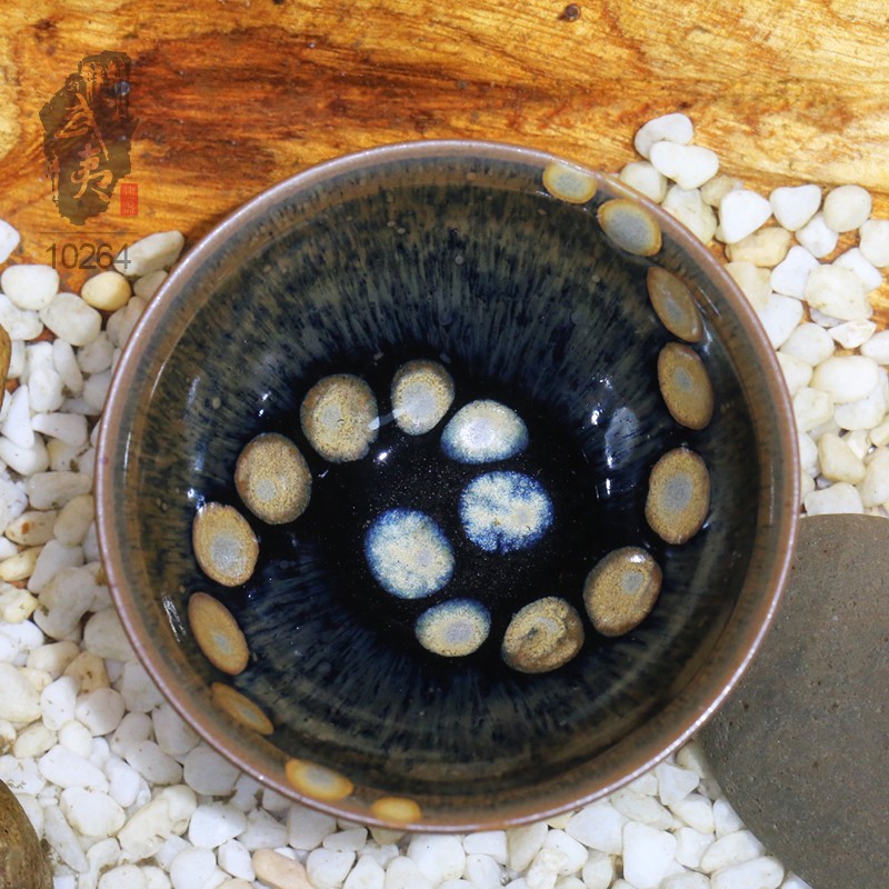 建盏大师吕竹兴，旋风盏