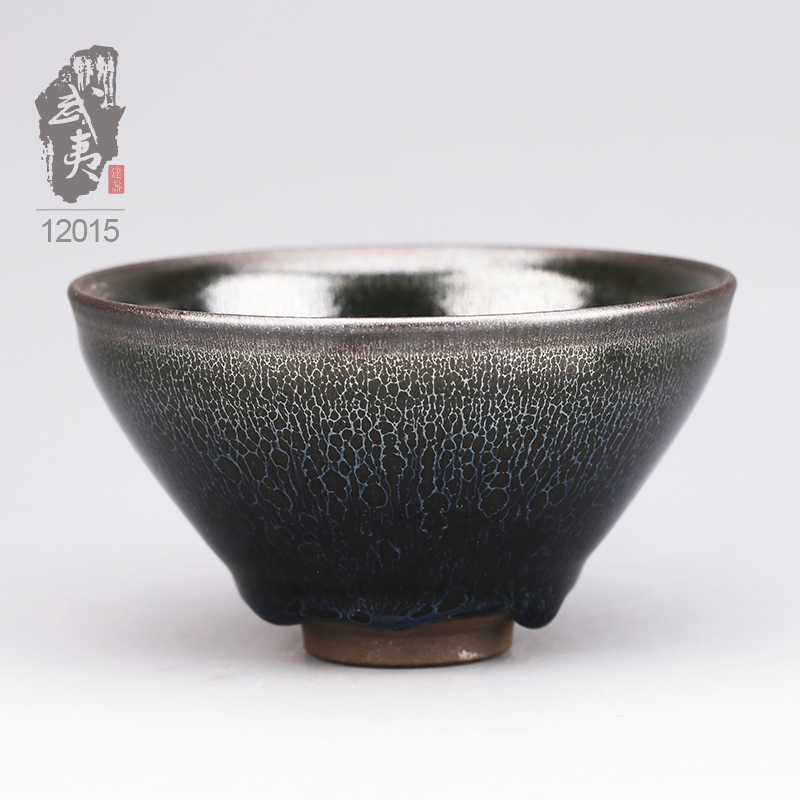 建盏大师吴立主，束口龙鳞纹大盏