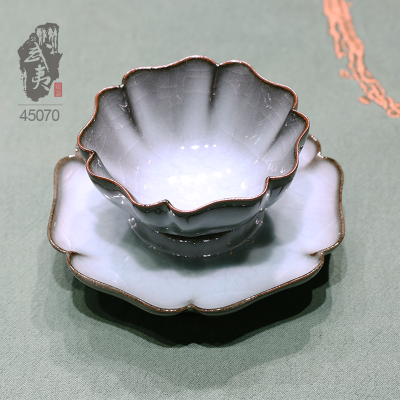 工艺美术大师徐殷，粉青斋心盏