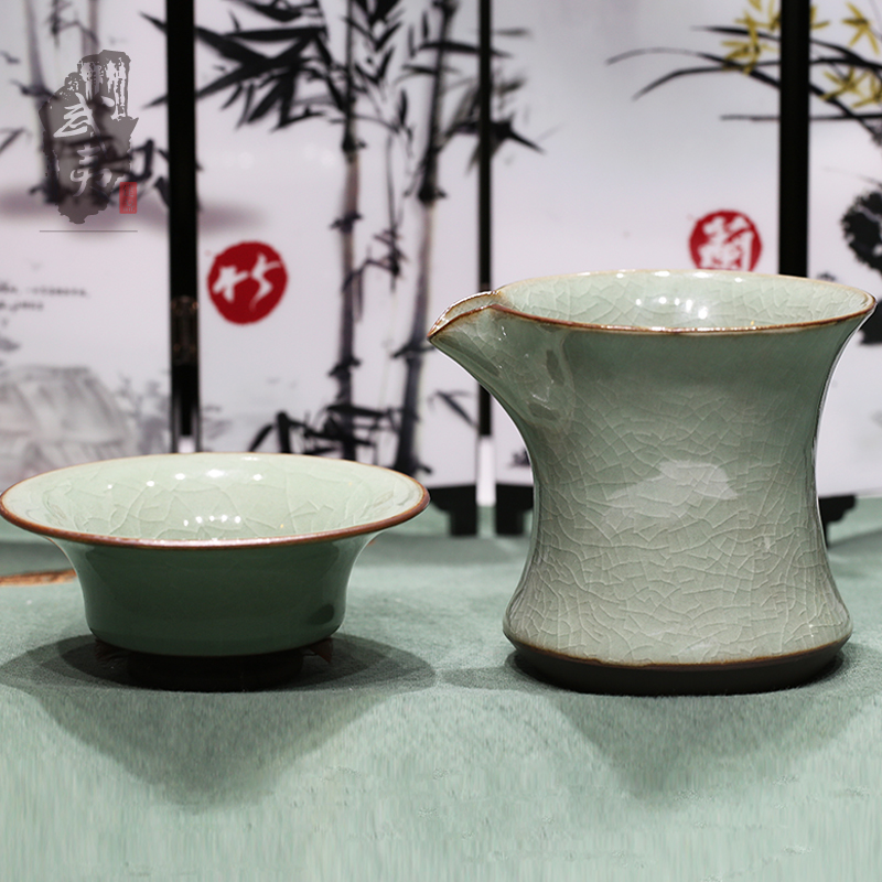建盏大师危威，珠光青瓷套装