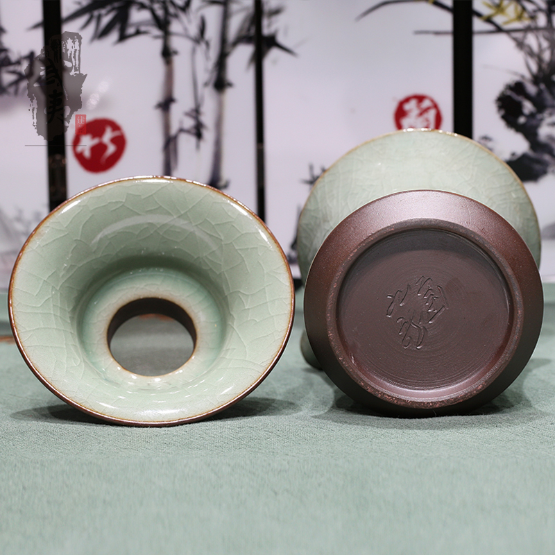 建盏大师危威，珠光青瓷套装