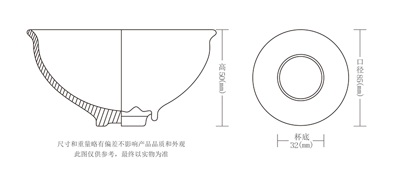 建盏大师蔡炳昆，束口珍珠斑盏