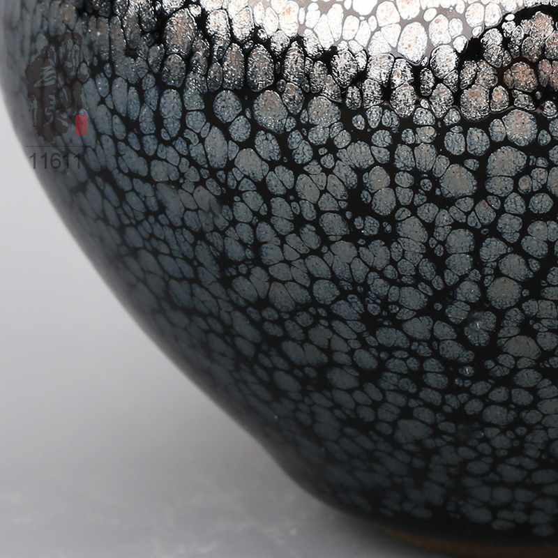 建盏大师陈慧敏,听禅油滴