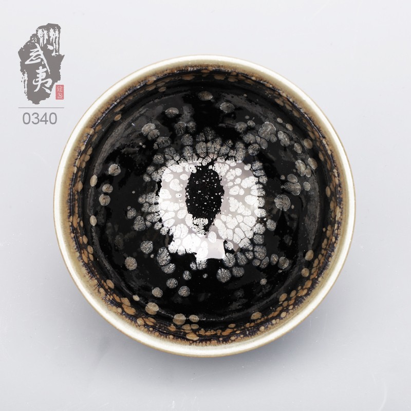 建盏大师陈春华，鹧鸪斑盏