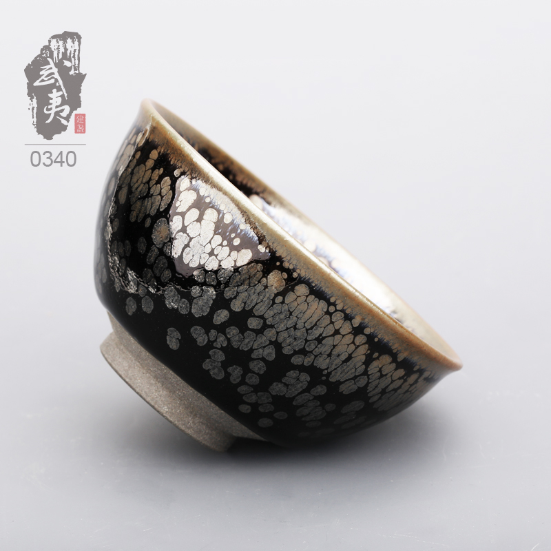 建盏大师陈春华，鹧鸪斑盏