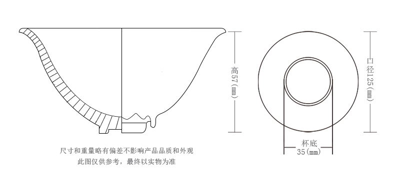 建盏大师李振贵，柿红盏