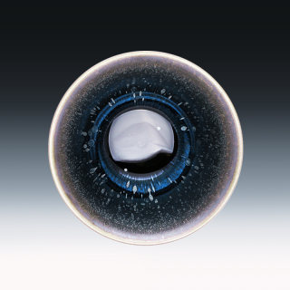 建盏大师陈慧敏,铃铛杯羽鳞