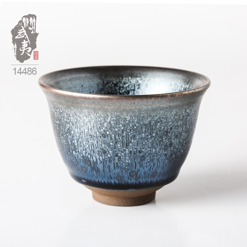 建盏大师陈慧敏，铃铛杯羽鳞