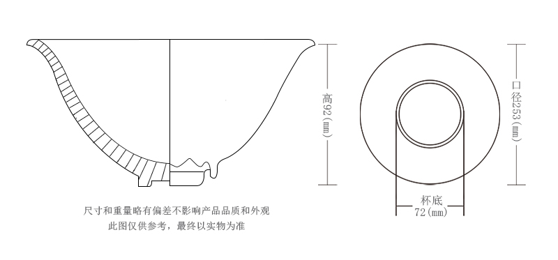 建盏大师叶礼旺，撇口青毫大盏