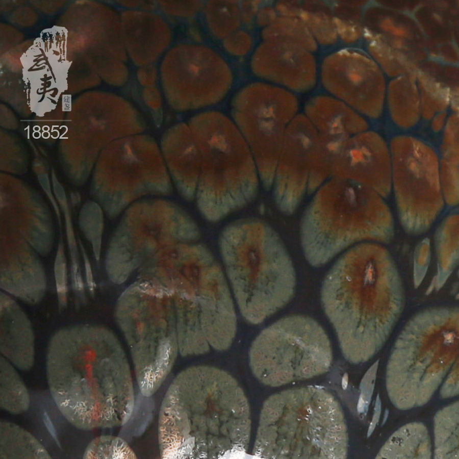 建盏大师陈祥松，绿水金山油滴钵- 隐庐器