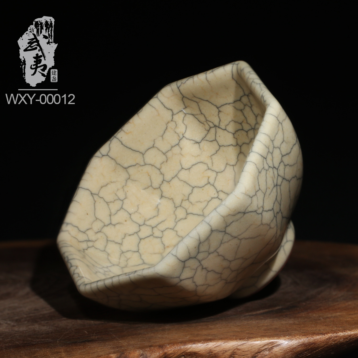 青瓷吴学远，哥窑八方杯- 隐庐器