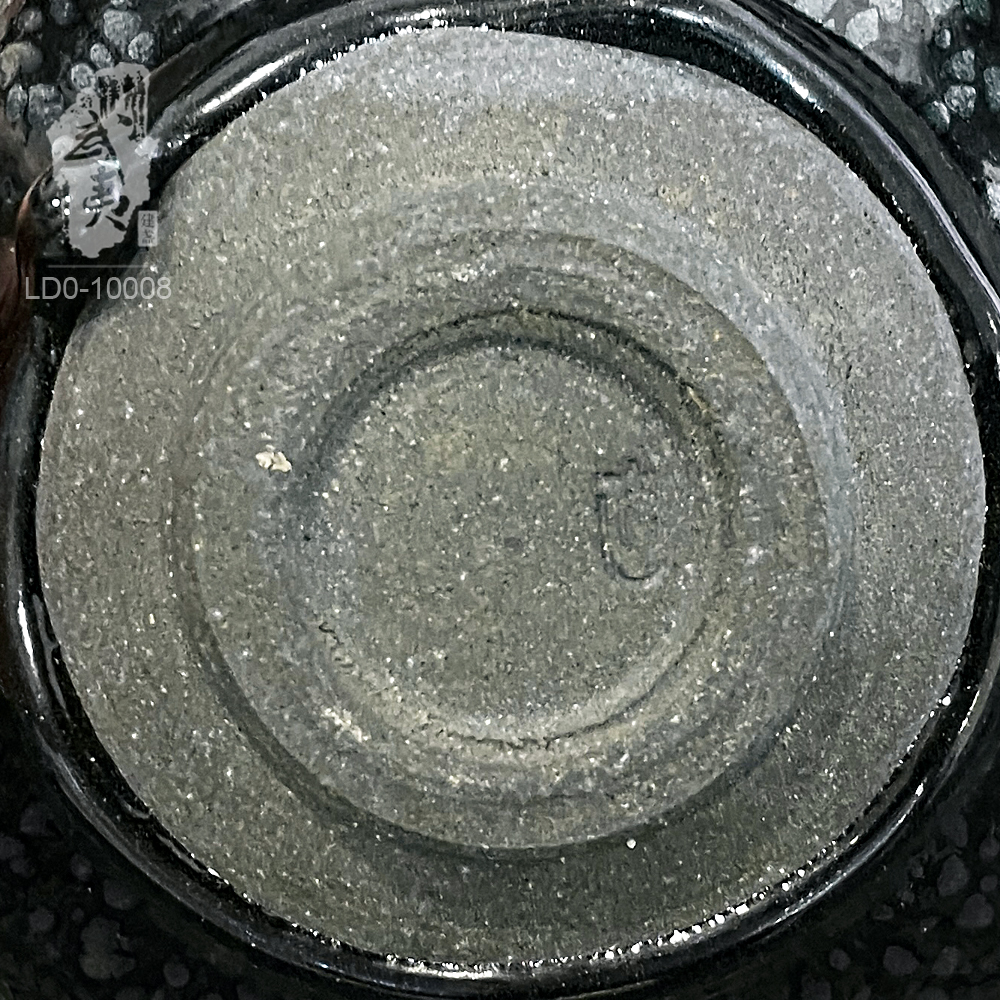 建盏李达，束口鹧鸪斑茶盏- 隐庐器