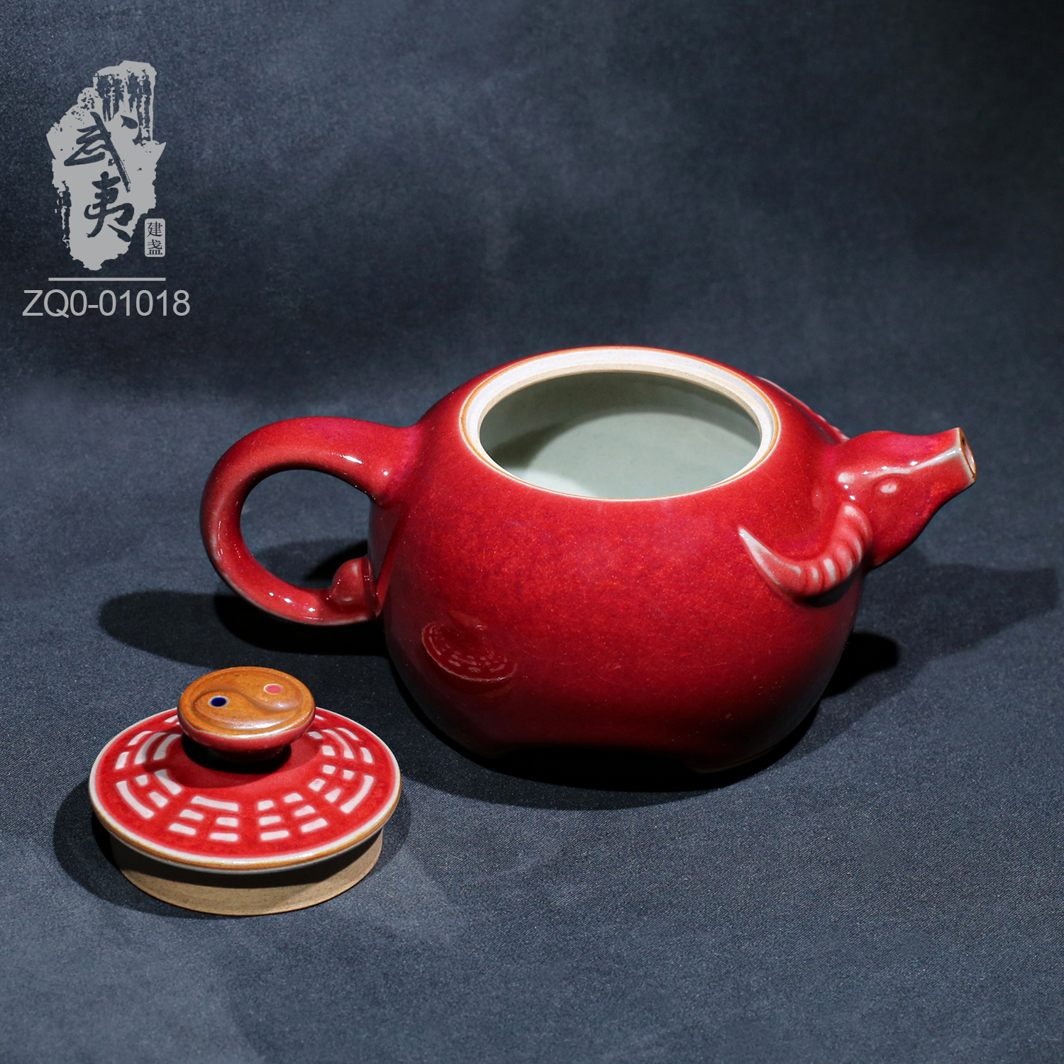 钧瓷翟群，牛转乾坤壶- 隐庐器