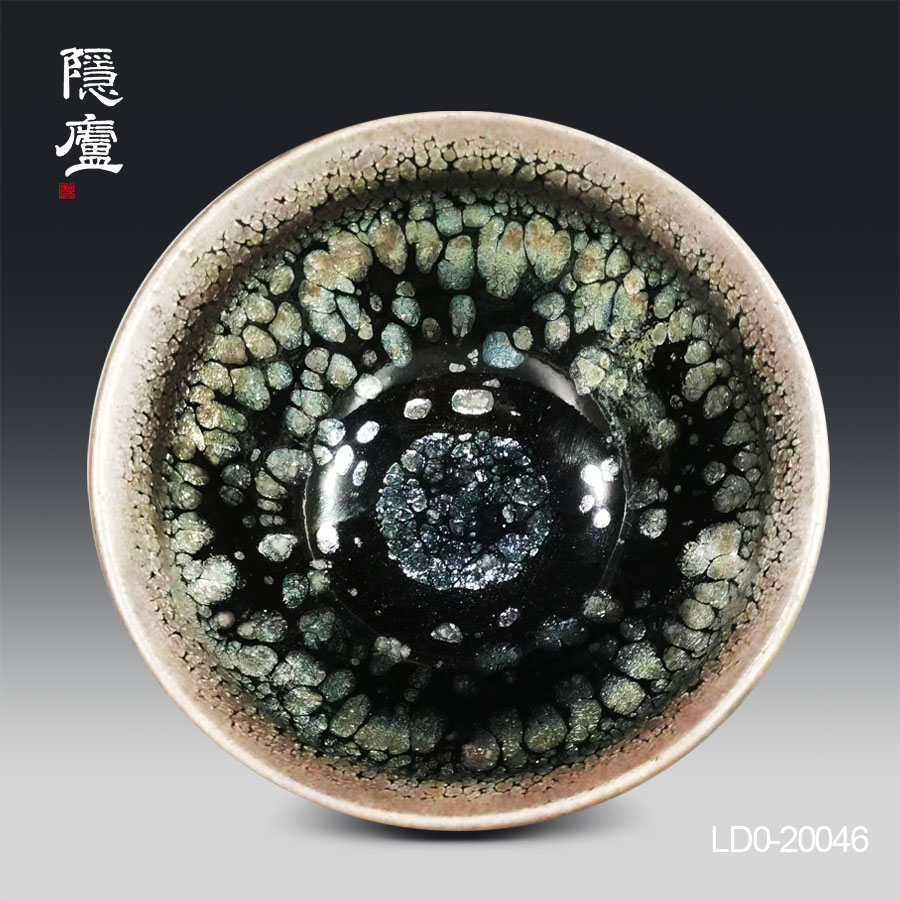 李达建盏，束口鹧鸪斑茶盏- 隐庐器
